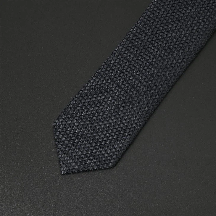 Grey Grenadine Tie