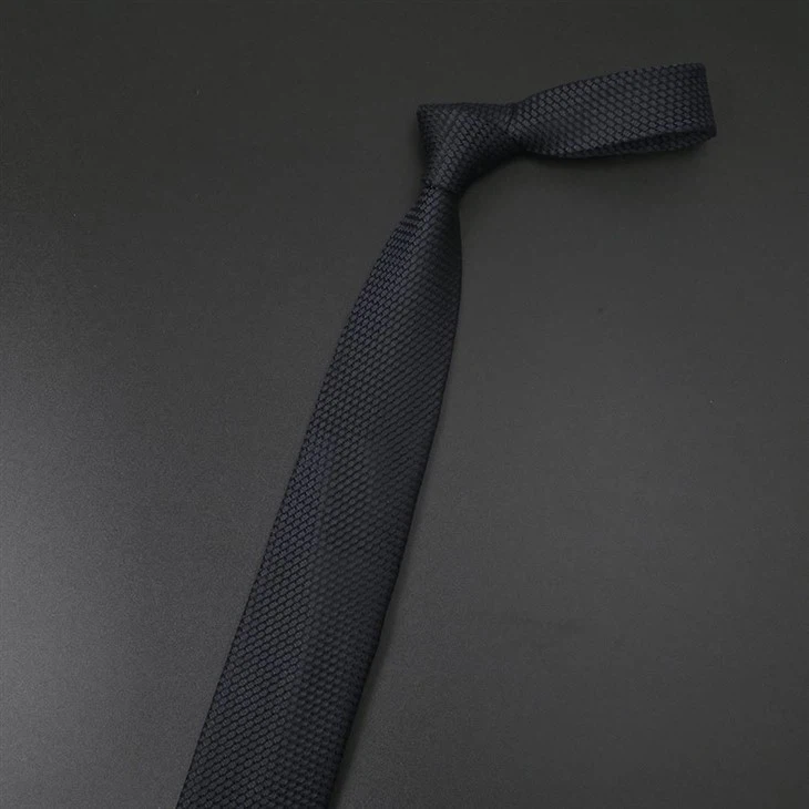Grey Grenadine Tie
