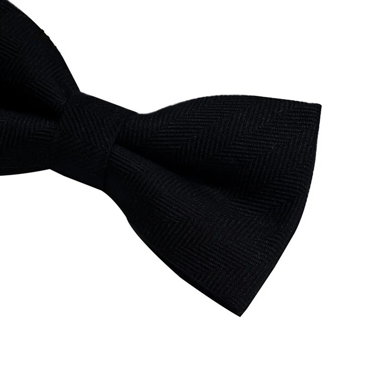 Cotton Black Tie